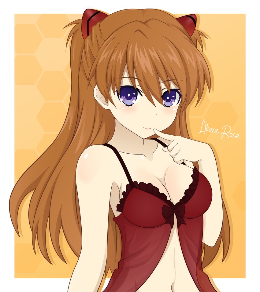 souryuu asuka langley (neon genesis evangelion and 1 more) drawn by akane_rose