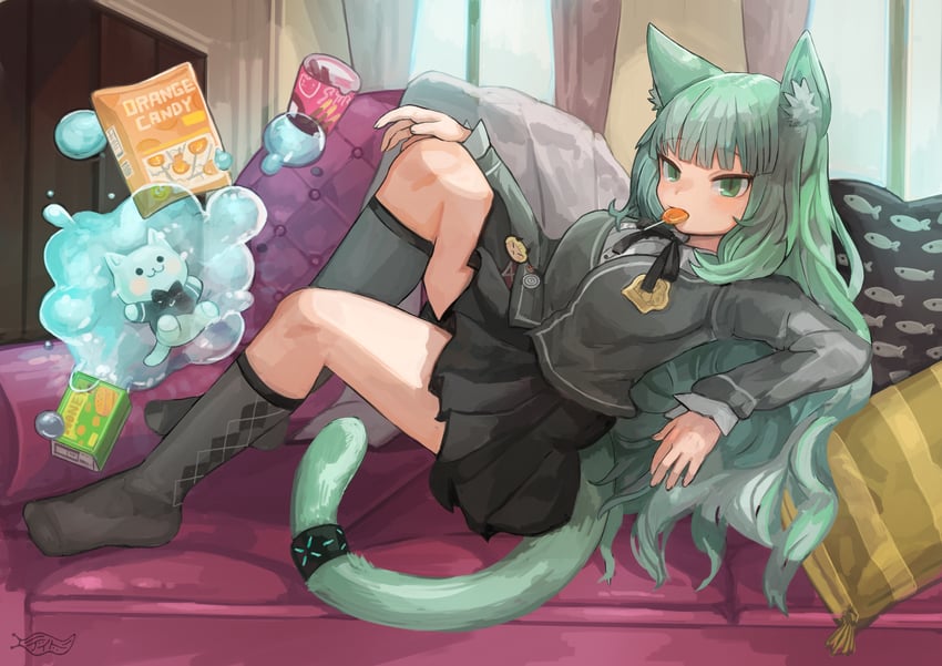 reed, reed the flame shadow, and harmonie (arknights) drawn by dido_(di_do_di_do)