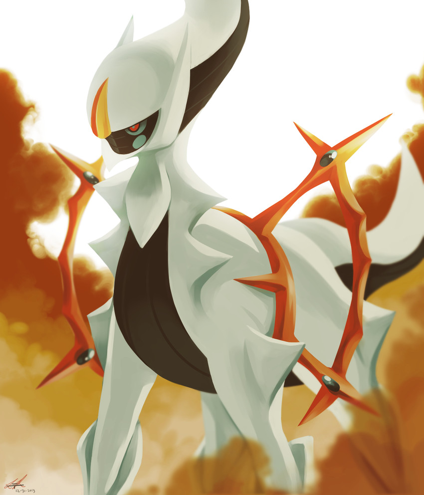 arceus (pokemon) drawn by rock-bomber