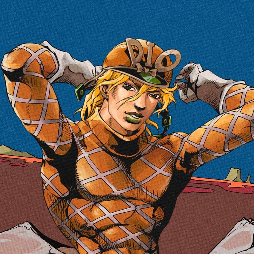 diego brando (jojo no kimyou na bouken and 1 more) drawn by ark_nemesis