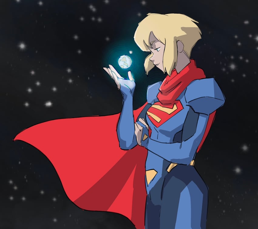 supergirl (dc comics and 2 more) drawn by americanninjax