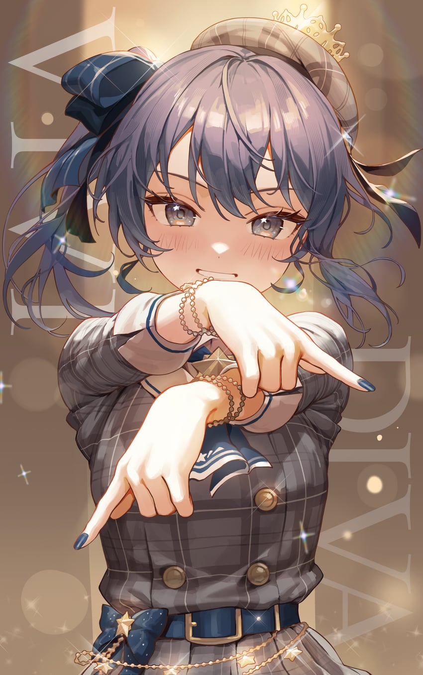 hoshimachi suisei (hololive and 1 more) drawn by gum_shrew