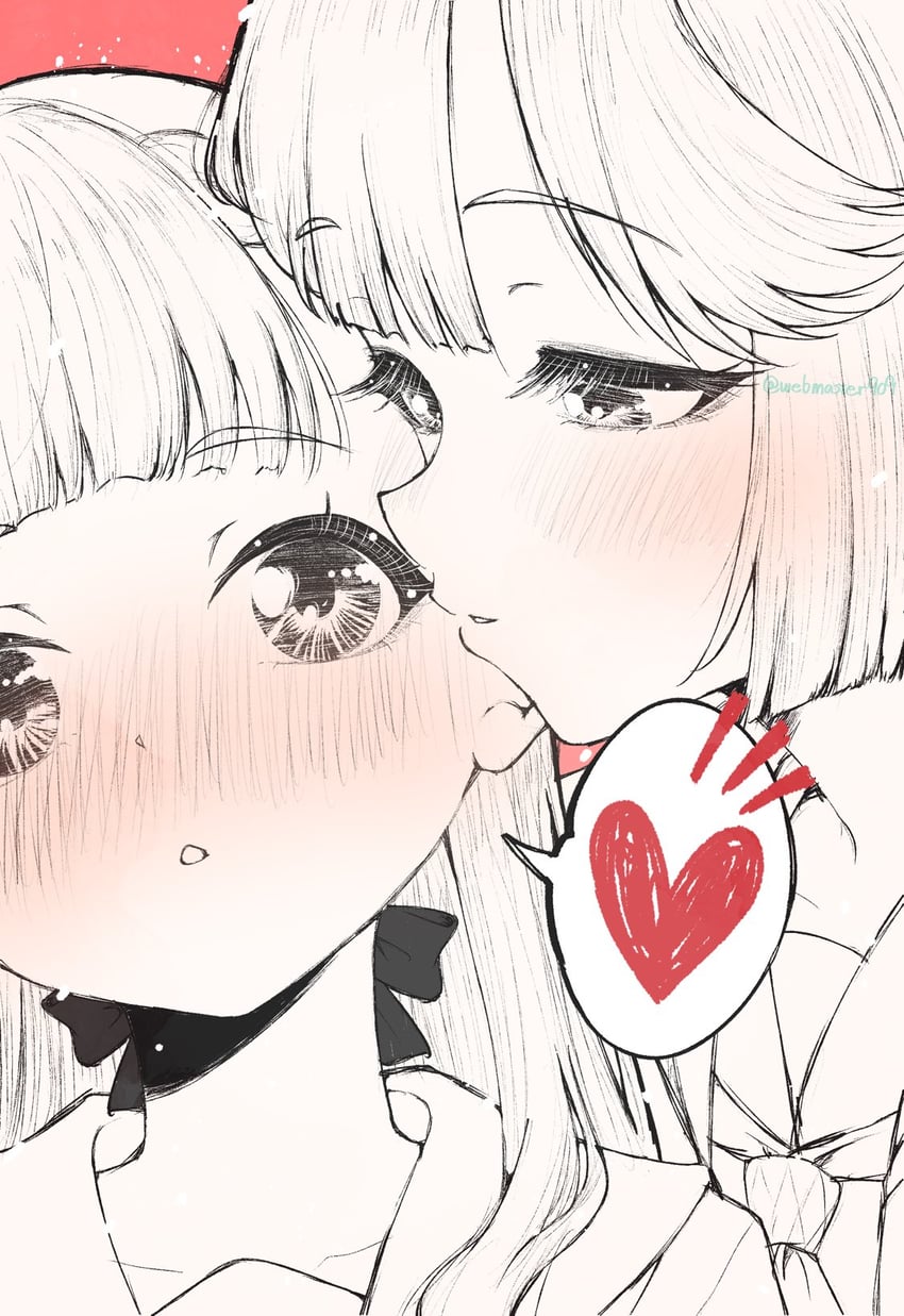 anyoji hime and kachimachi kosuzu (love live! and 1 more) drawn by katsuragi_(webmaster909)