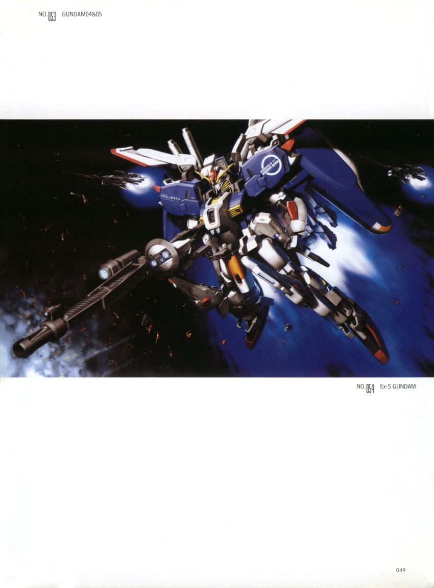 ex-s gundam (gundam and 1 more) drawn by morishita_naochika
