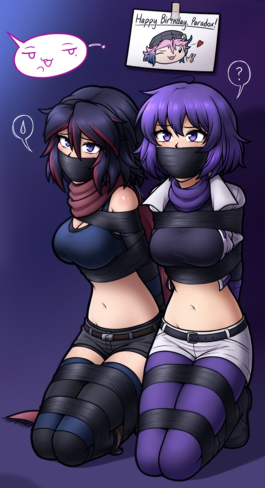 leuedai, ella, and venin (original) drawn by magnolia-baillon