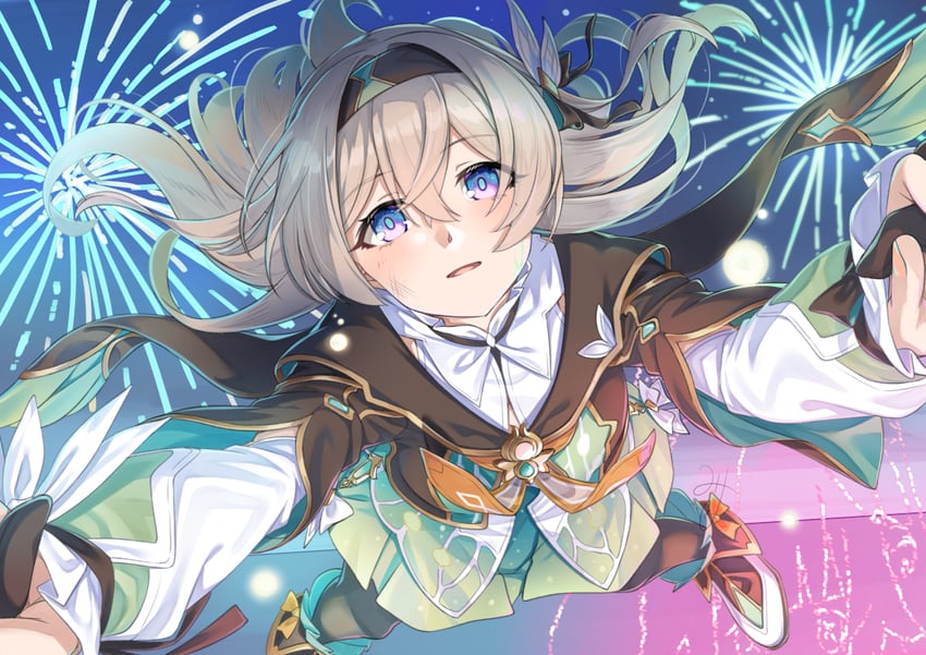 firefly (honkai and 1 more) drawn by miri_(ago550421)
