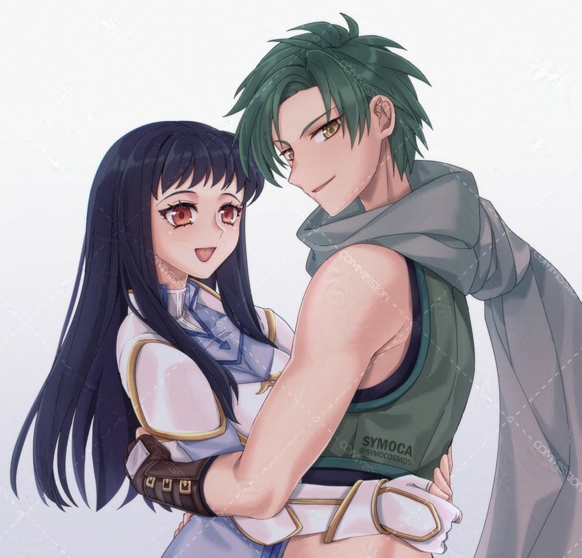 sothe and astrid (fire emblem and 1 more) drawn by symoca