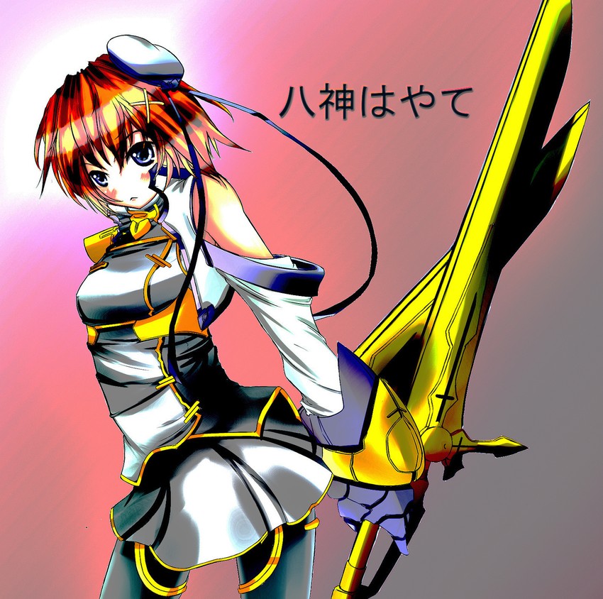 yagami hayate (lyrical nanoha and 2 more) drawn by do-chi