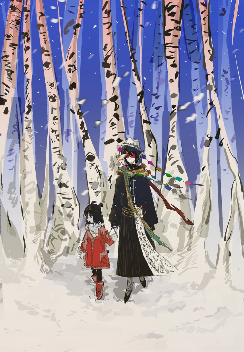 huai yunqing and huai huizhi (touqi guaitan) drawn by roy681