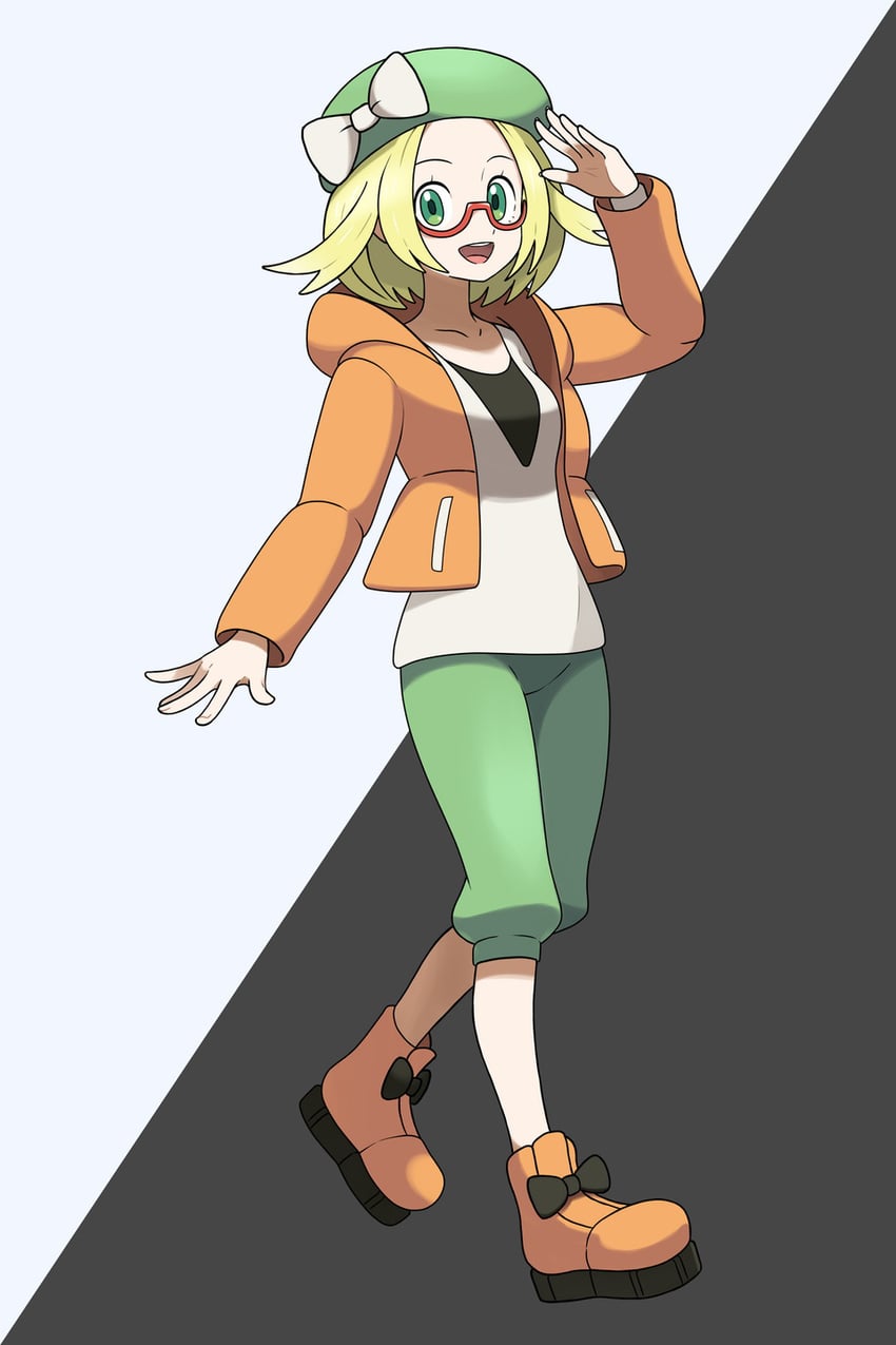 bianca (pokemon and 1 more) drawn by asatsuki_(fgfff)