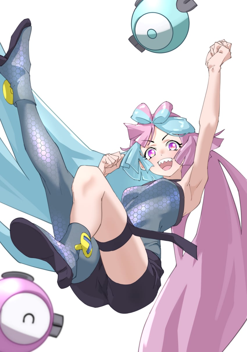 iono (pokemon and 1 more) drawn by tanabe_(fueisei)