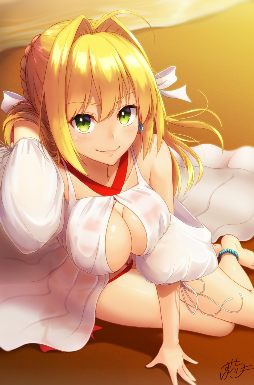 nero claudius (fate and 1 more) drawn by ramchi