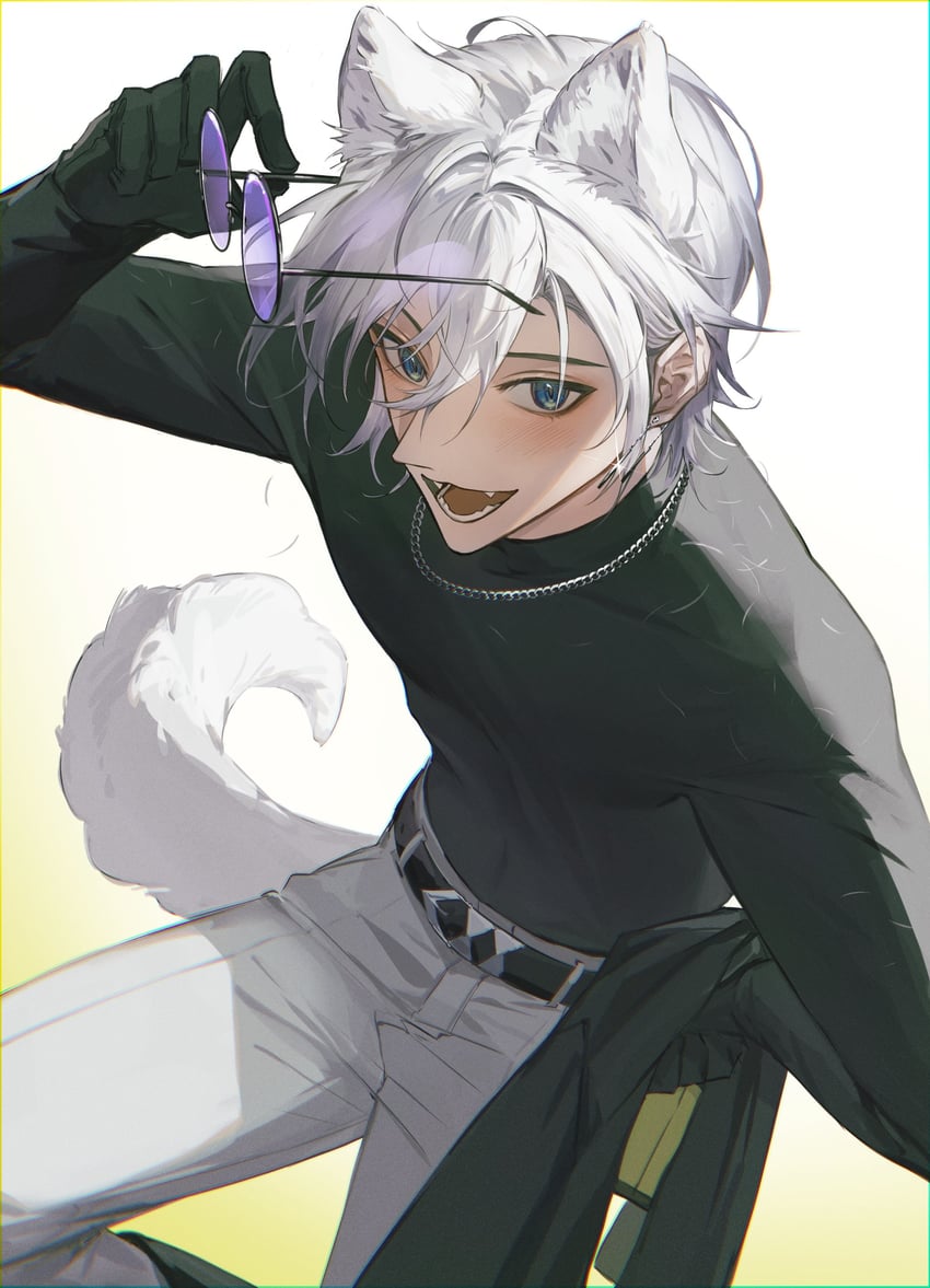 kaelix debonair (nijisanji and 1 more) drawn by vibacc_030