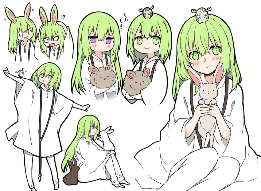 enkidu and kingu (fate and 1 more) drawn by yoyo_9ea
