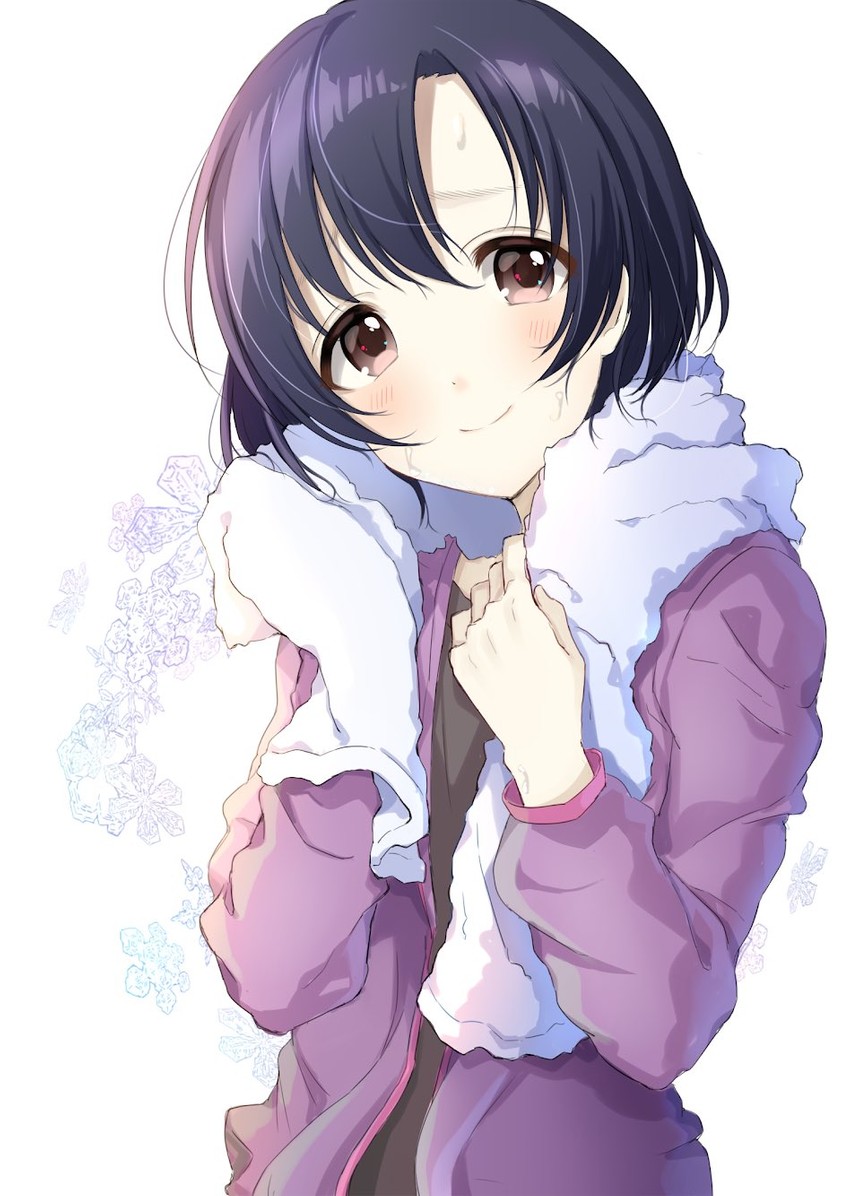 shiragiku hotaru (idolmaster and 1 more) drawn by satoimo_chika