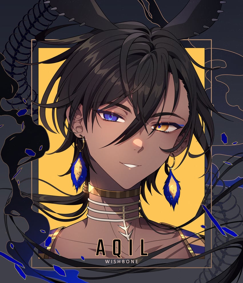 aqil (original) drawn by hen-tie