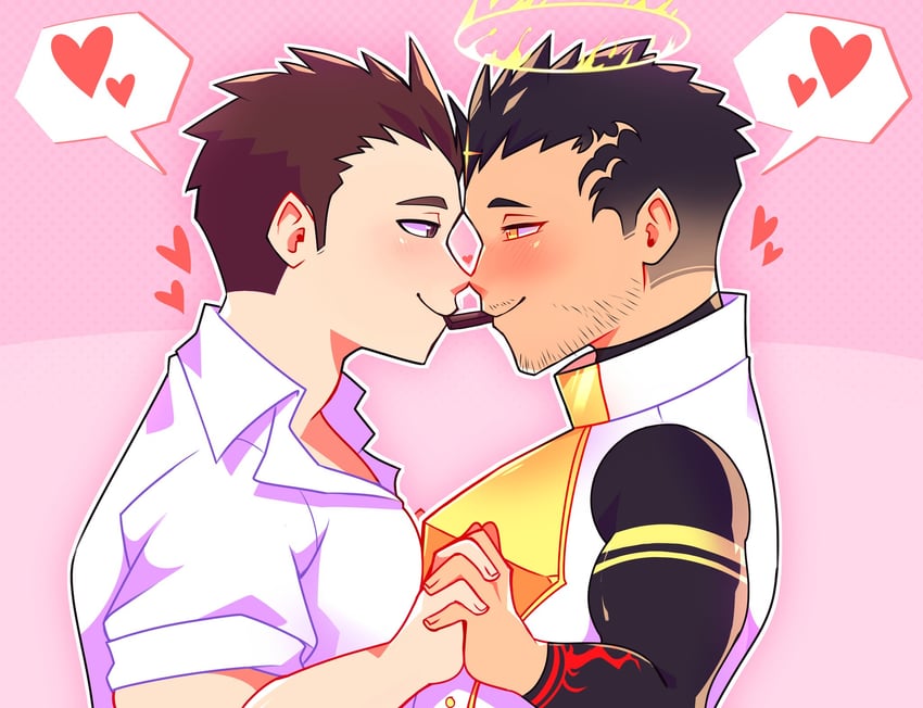 protagonist 3 and zabaniyya (tokyo afterschool summoners) drawn by lisuchi