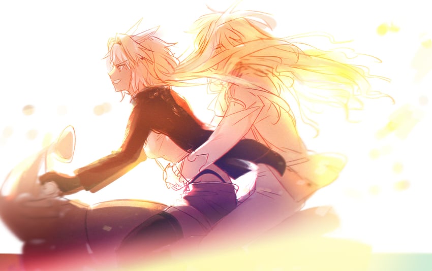 caenis and kirschtaria wodime (fate and 1 more) drawn by aki_(neyuki41028)