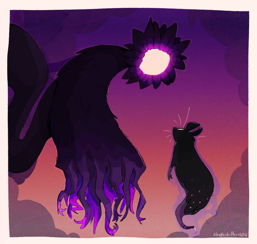 watcher and the prince (rain world) drawn by shapeshifter404