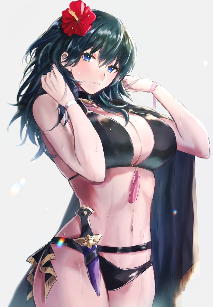 female byleth (fire emblem and 2 more) drawn by 3h_aria