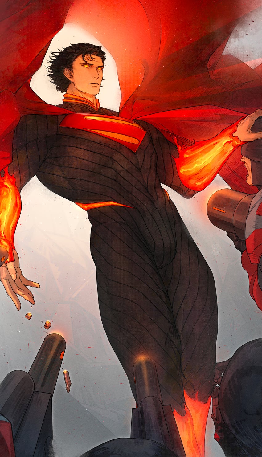 superman (dc comics and 2 more) drawn by goldriver