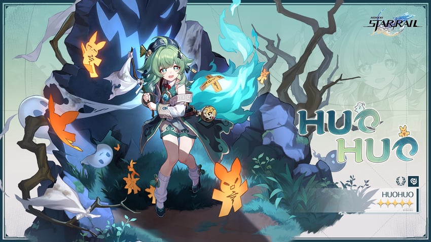 huohuo and tail (honkai and 1 more)