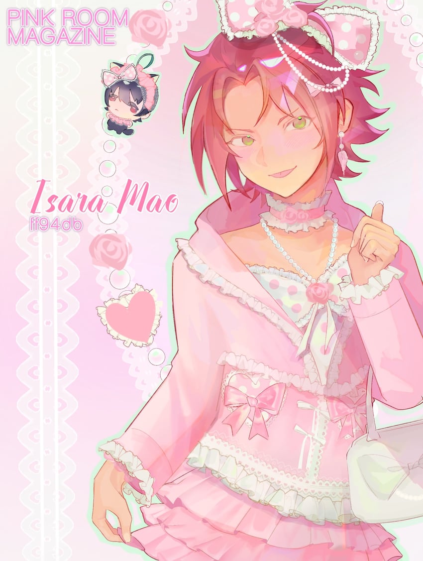 sakuma ritsu and isara mao (ensemble stars!) drawn by ff94_db