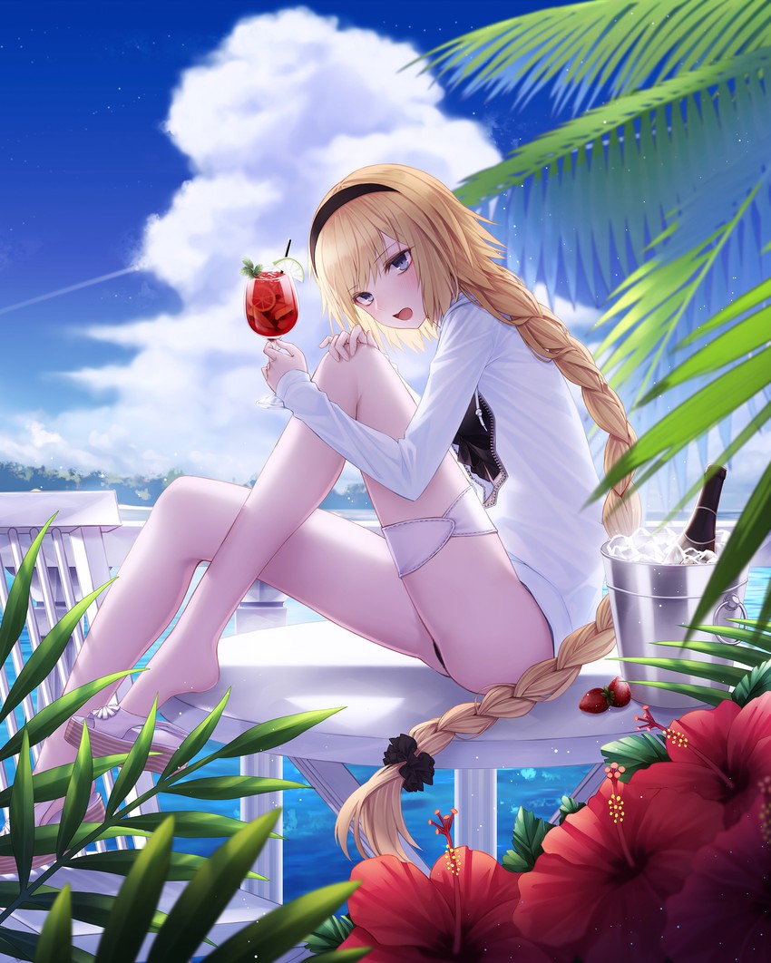 jeanne d'arc (fate and 1 more) drawn by cecil86