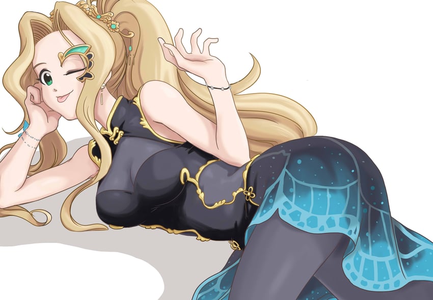 nikaido chizuru (idolmaster and 2 more) drawn by u4_99384295