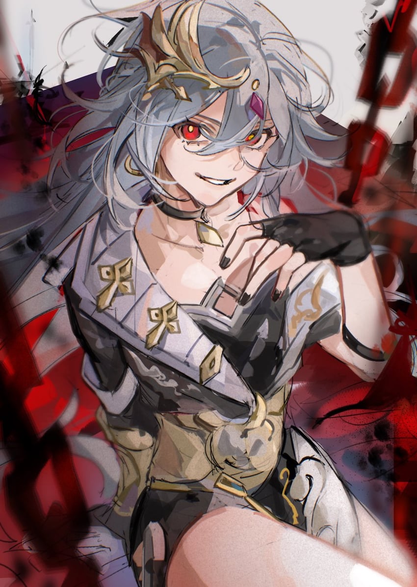 herrscher of sentience (honkai and 1 more) drawn by zonega4u