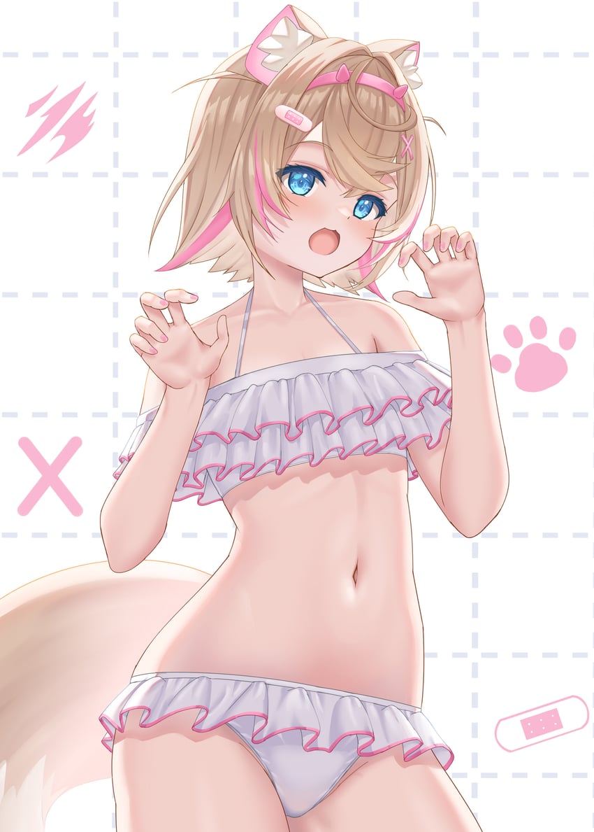 mococo abyssgard (hololive and 1 more) drawn by uehiro