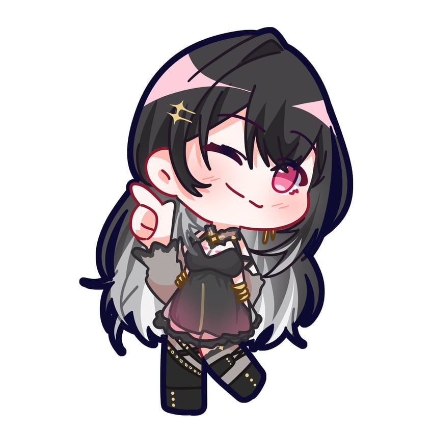 kuroha arya (vspo! and 1 more) drawn by patipafu