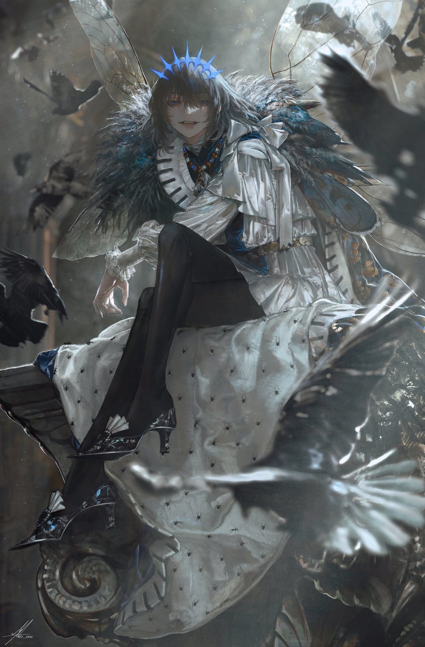 oberon (fate and 1 more) drawn by au_(d_elete)