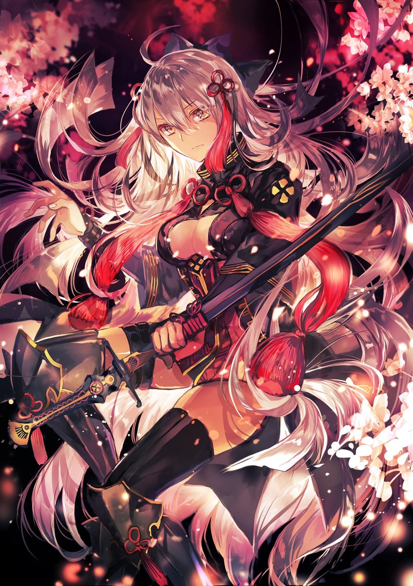 okita souji and okita souji alter (fate and 1 more) drawn by rioka_(southern_blue_sky)