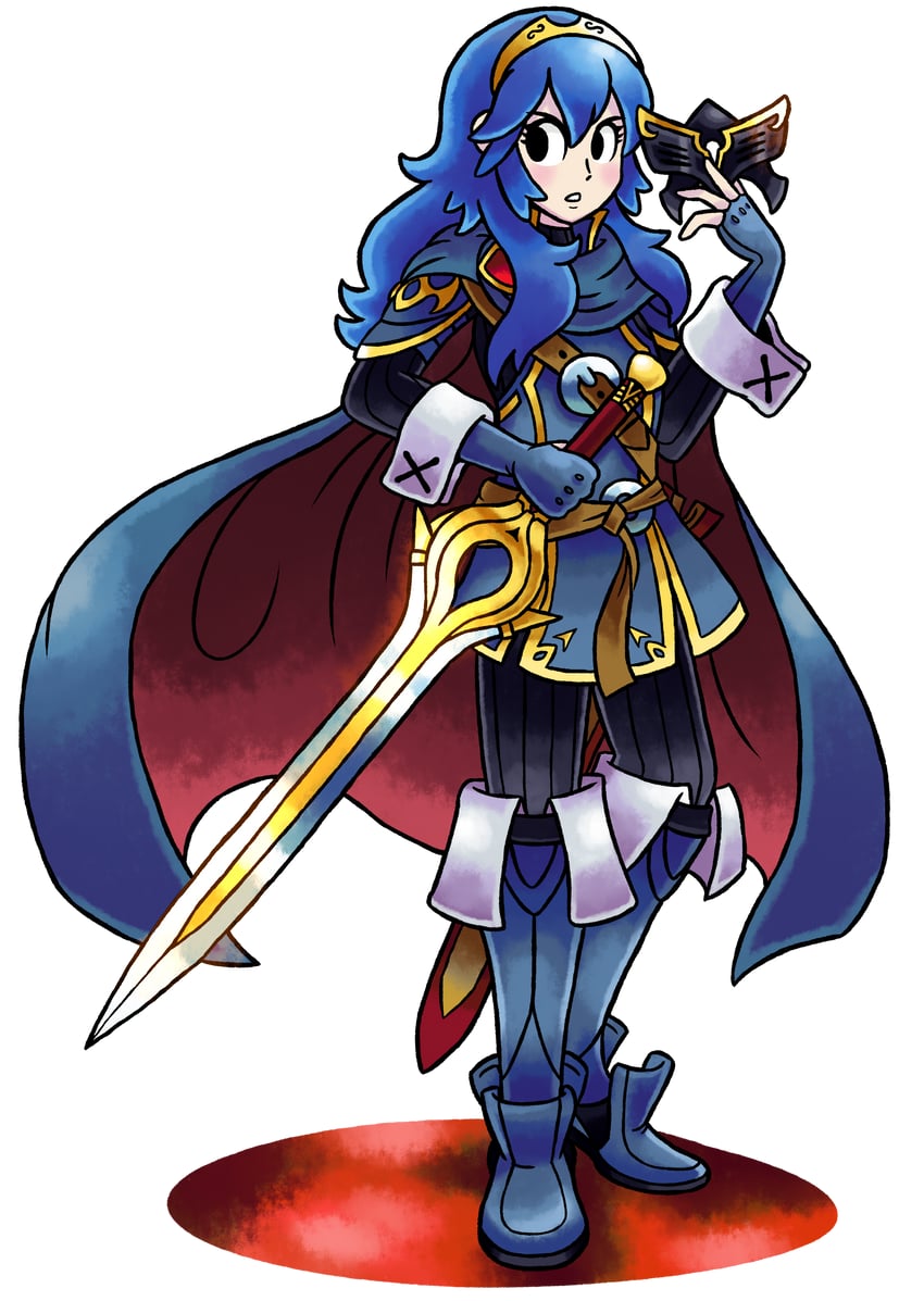 lucina (fire emblem and 3 more) drawn by mast3r-rainb0w