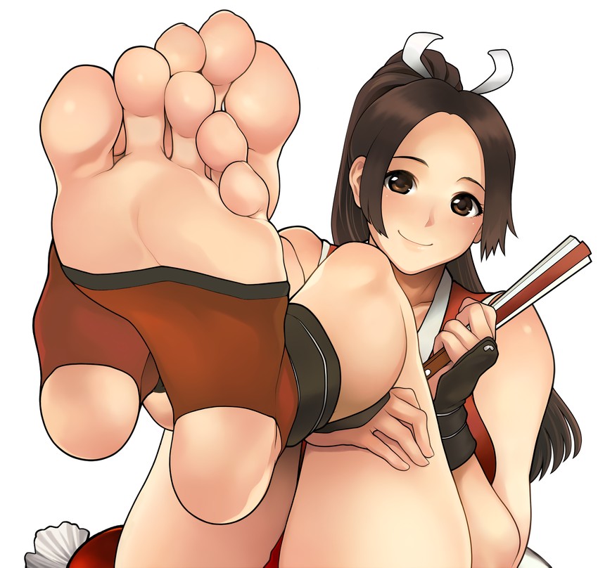 shiranui mai (the king of fighters and 1 more) drawn by rg_(gumin)