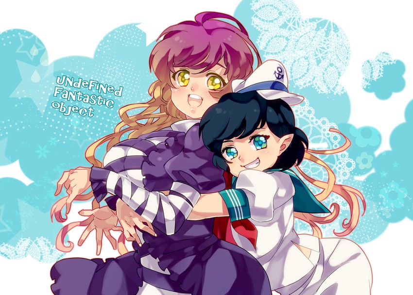hijiri byakuren and murasa minamitsu (touhou) drawn by akiyama_(yamagoya)