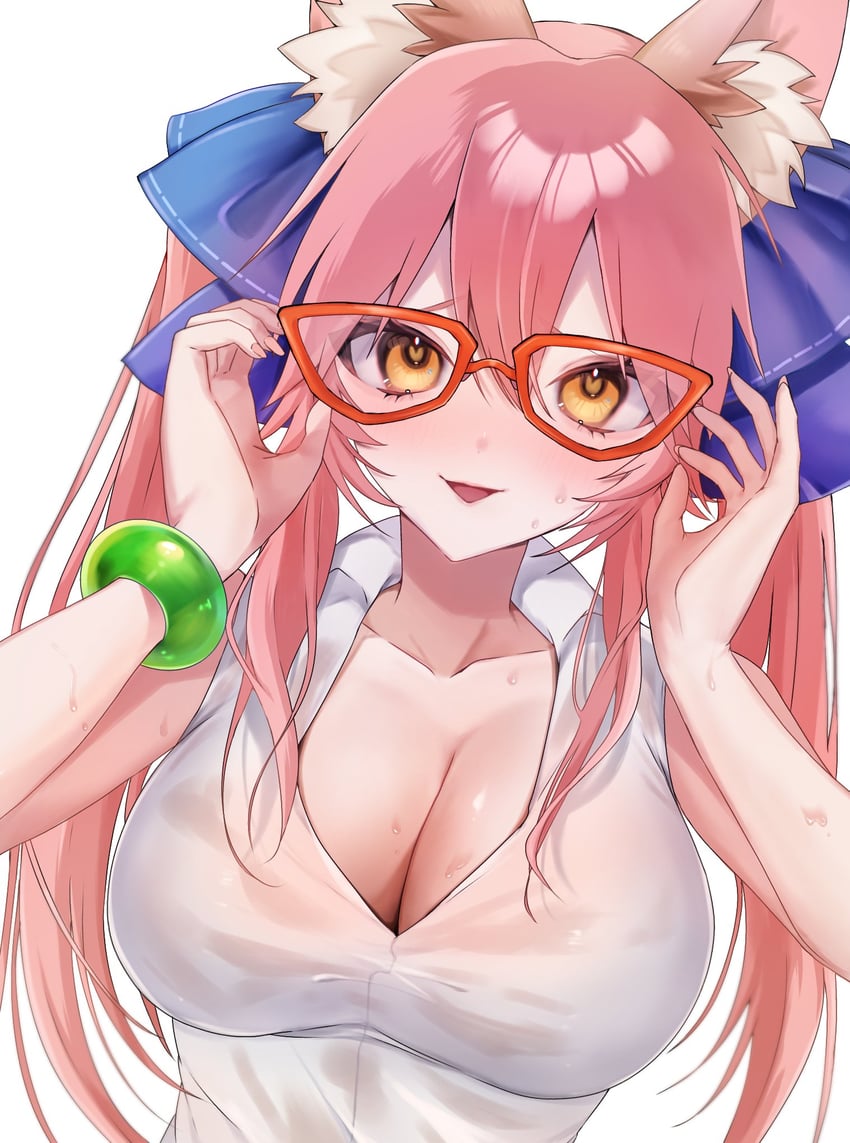 tamamo and tamamo no mae (fate and 1 more) drawn by mimi_(pixiv24880343)