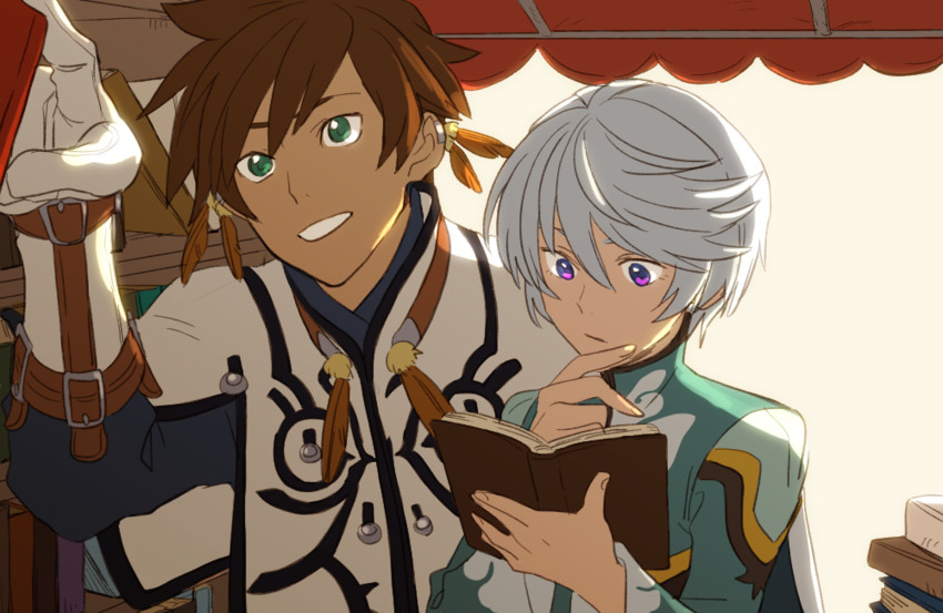 sorey and mikleo (tales of and 1 more) drawn by tasasakiamagu