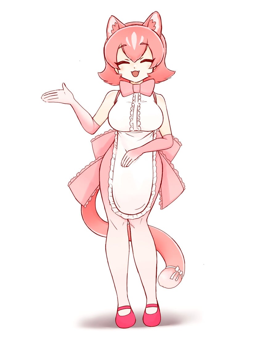 peach panther (kemono friends and 1 more) drawn by tomatokomainu