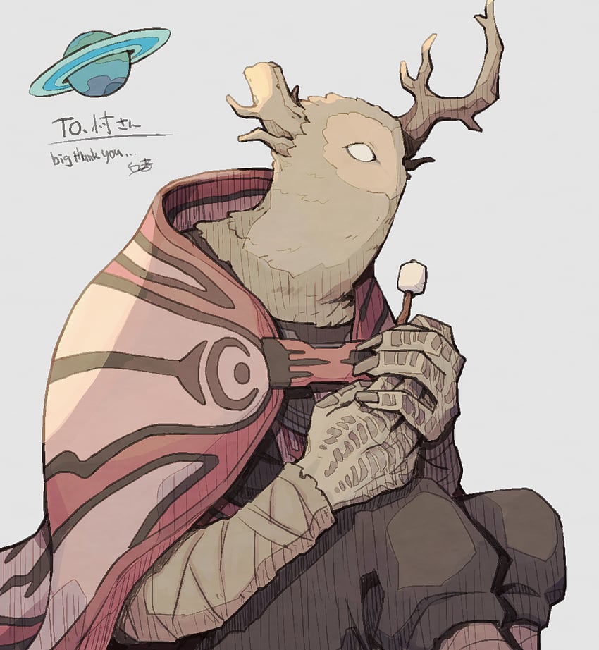 the prisoner (outer wilds and 1 more) drawn by okajamira