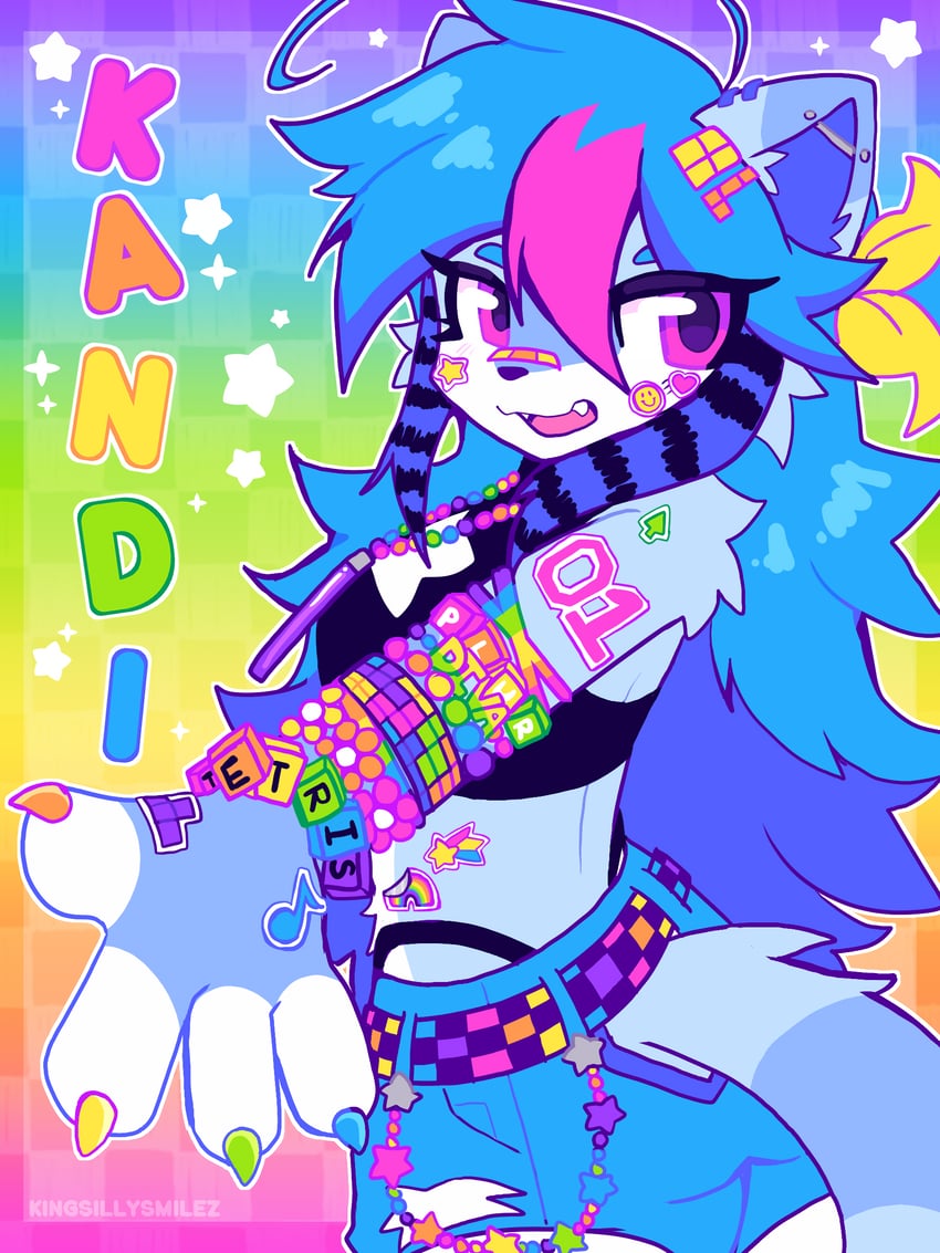 kandi (original and 1 more) drawn by kingsillyspace