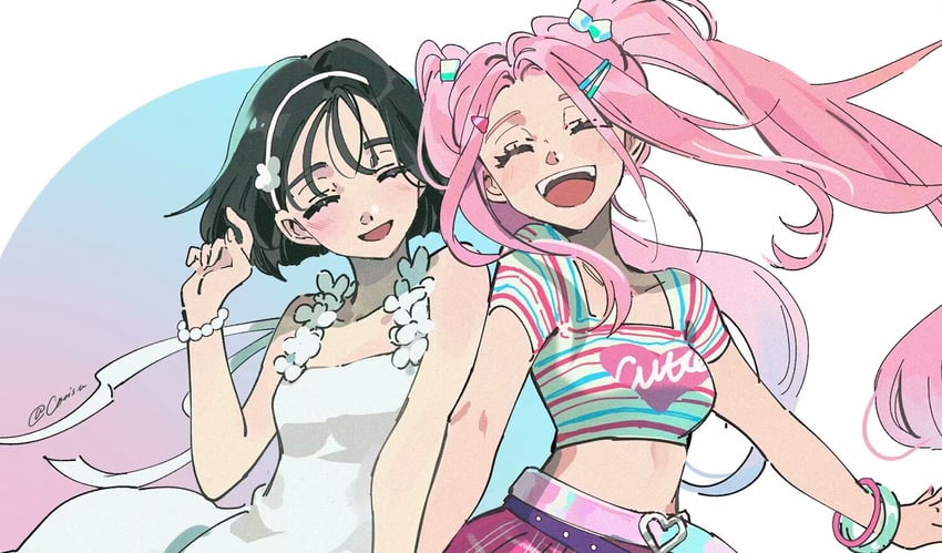 sua and mizi (alien stage) drawn by citi_(shirosora)