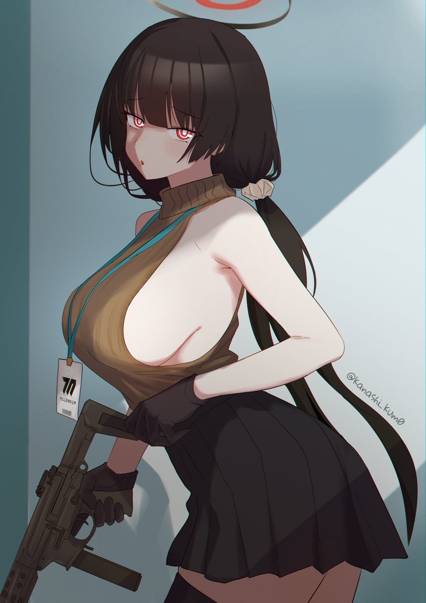 rio and ro635 (blue archive and 1 more) drawn by kanashi_kum0