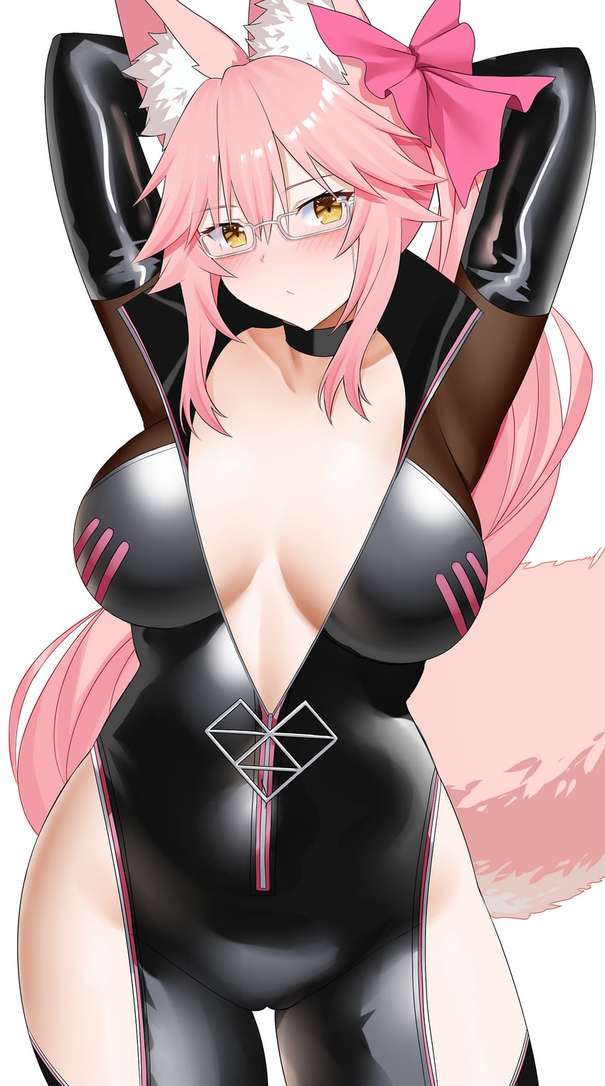 tamamo and koyanskaya (fate and 1 more) drawn by arind_yudha