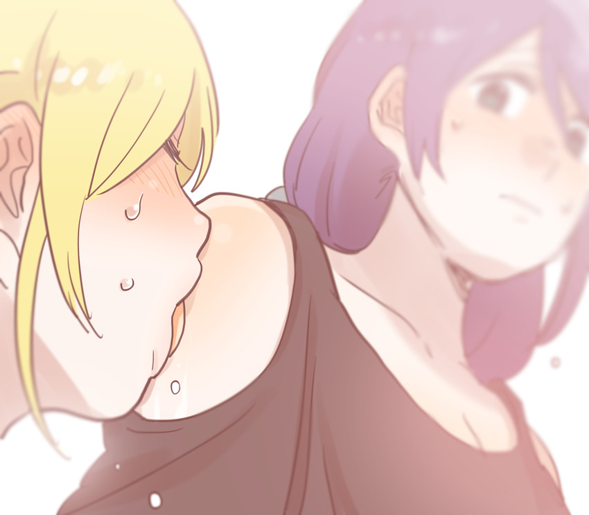 tojo nozomi and ayase eli (love live! and 1 more) drawn by pito_(sh02327)