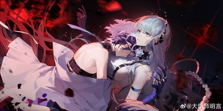 hubble, fresnel, and darkstar hubble (girls' frontline and 1 more) drawn by damingshimingyan