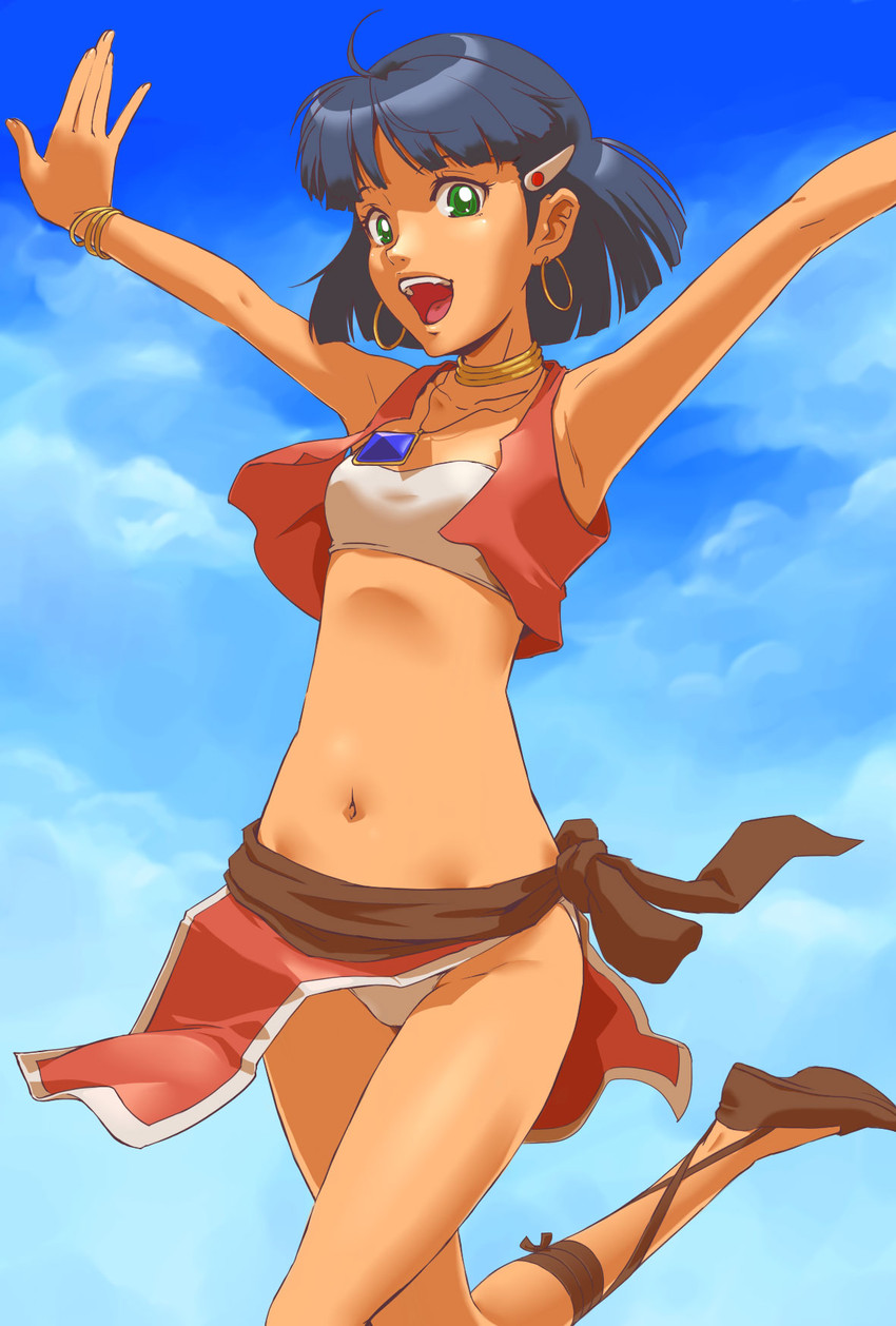 nadia la arwall (fushigi no umi no nadia) drawn by toshi_punk
