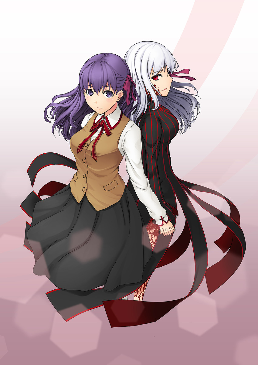matou sakura and dark sakura (fate and 1 more) drawn by yume32ki