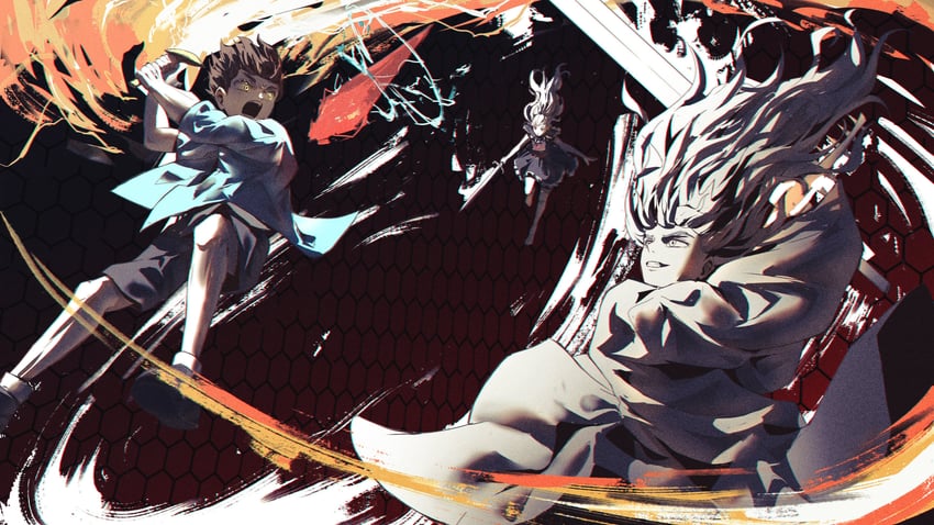 twenty-fifth bam, albelda, and hoaqin (original and 1 more) drawn by kapxapius